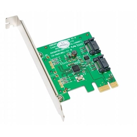 Syba SYBA SY-PEX40039 Cable SATA III 2 Internal 6 Gbps Ports PCI-e Controller Card SY-PEX40039